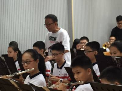 CA88示范乐团茂名第九小学管乐团大师班活动成功举办