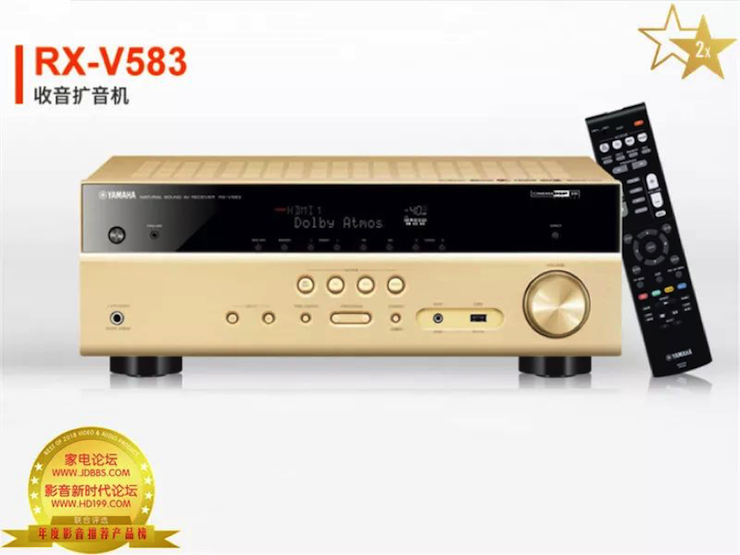 获奖信息：家电论坛与HD199论坛联手打造：2017-2018年度影音推荐产品奖