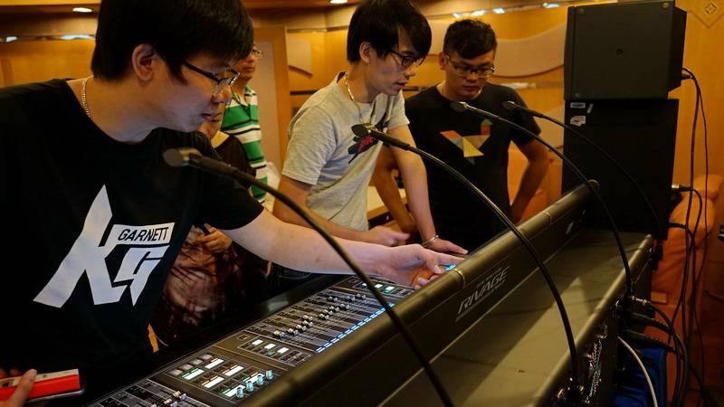 CA88 RIVAGE PM7 数字混音系统助力录音技术沙龙