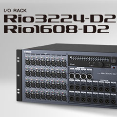 全新 Rio3224-D2 和 Rio1608-D2 Dante I/O 接口箱全面升级音质、可靠性以及可视化体验